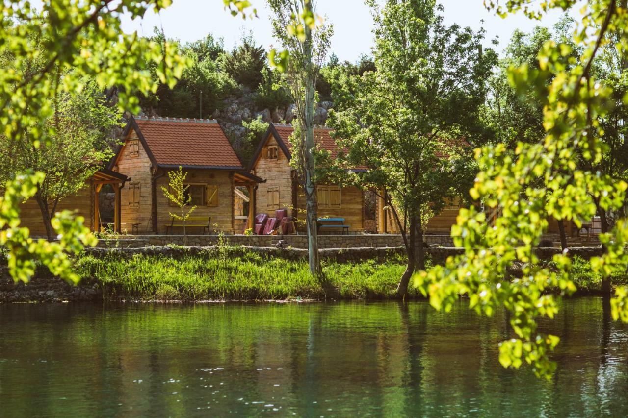 River Huts Zrmanja Obrovac Εξωτερικό φωτογραφία